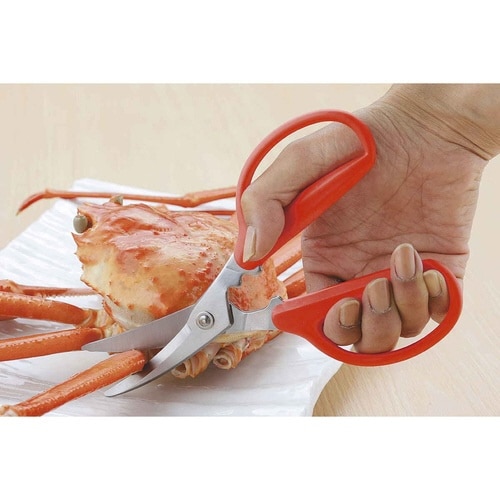 キッチンばさみ カーブ刃 ママクック 日本製