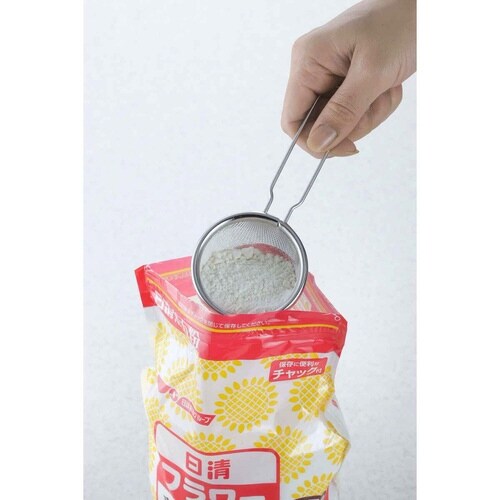 粉ふるい ミニ 取っ手付き ママクック