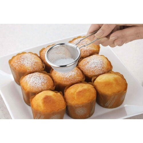 粉ふるい ミニ 取っ手付き ママクック