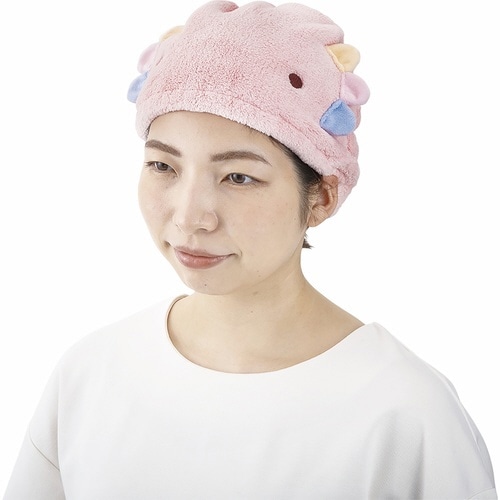 ヘアキャップ 動物 吸水 速乾 ウーパー