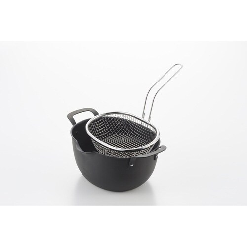 揚げ物ザル 片手 アイカタ 揚げザル ステンレス製