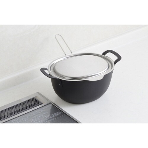 揚げ鍋用 蓋 アイカタ ステンレス製 日本製