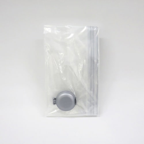 布団圧縮袋 防ダニ銀抗菌ふとん圧縮パックL 2枚入