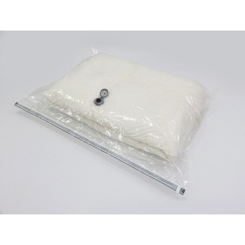 布団圧縮袋 防ダニ銀抗菌ふとん圧縮パックL 2枚入