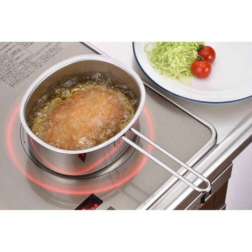 片手鍋 IH対応 食洗機で洗える 楕円鍋 日本製