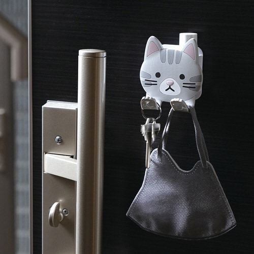 フック 吸着 スティッキーフックポケット サバトラ