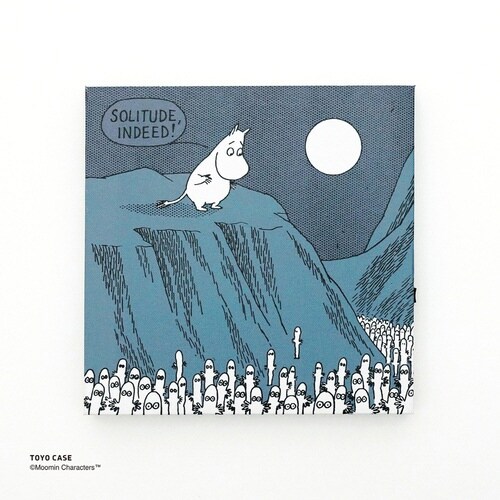 LEDキャンバスアート ムーミンシリーズ ブルー