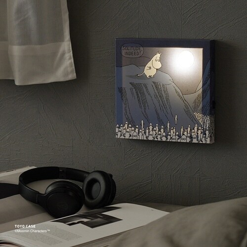 LEDキャンバスアート ムーミンシリーズ ブルー
