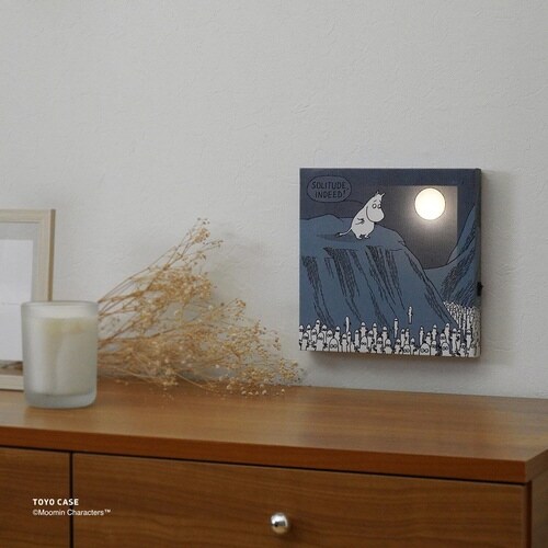 LEDキャンバスアート ムーミンシリーズ ブルー