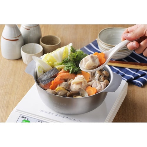 卓上鍋 18cm IH対応 メモリ付き 美味彩菜