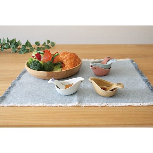 ソースポット&スプーン 43ml ブルー