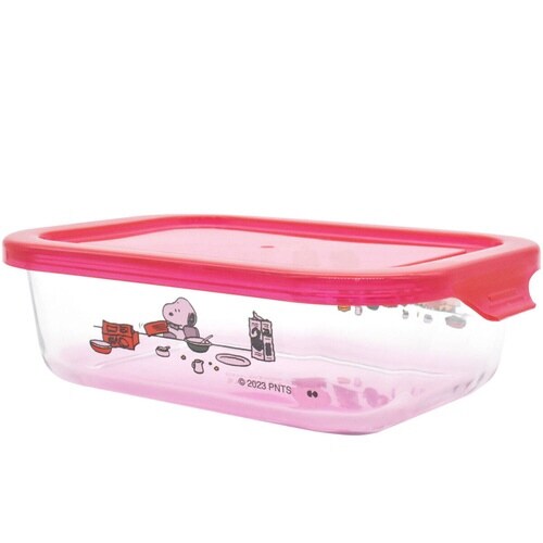 保存容器 685ml スヌーピー レッド