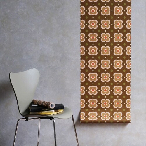 リメイクシート 壁用 mt レトロフラワー