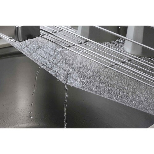 水切りラック アクリルトレーの水切り スリム