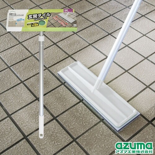 外壁・玄関ブラシ 玄関タイルブラシスポンジワイドF