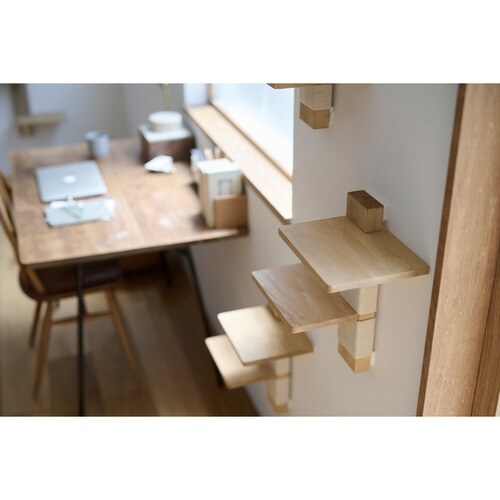 浮かせる家具ブラケット 2本用 LABRICO