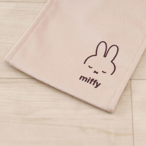 ミッフィー チェックライン ベージュ