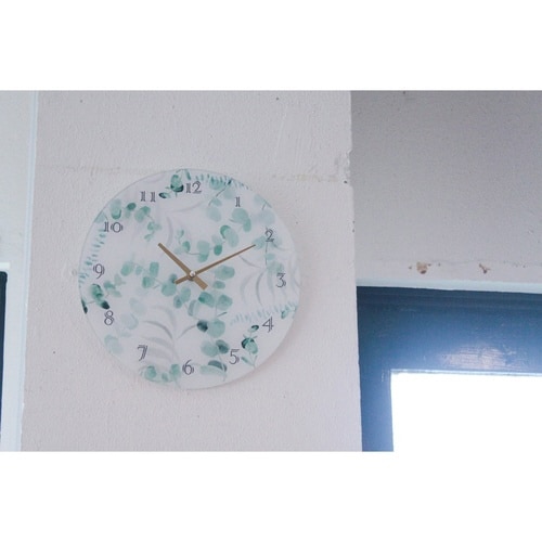 掛け時計 ユーカリ