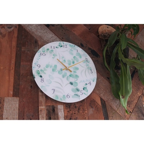 掛け時計 ユーカリ