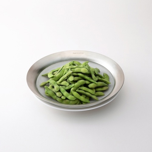 SELECT100 浅型ザル 21cm