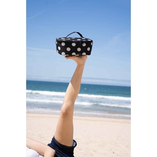 クーラーバッグ DOTSWHITE