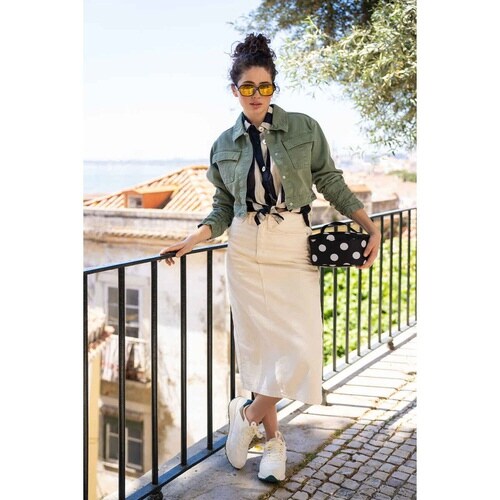 ランチバッグ DOTSWHITE