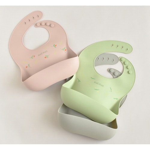 ベビーエプロン SUCSUC グリーン