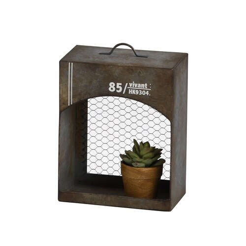 プランタースタンド ラスティック アイアン