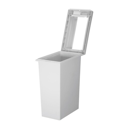 ゴミ箱 45L ユニード ホワイトグレー