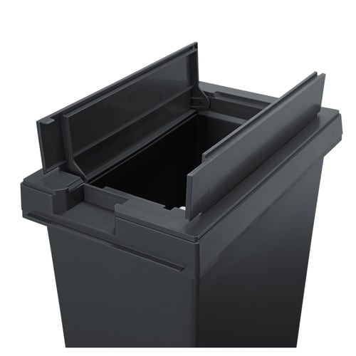 ゴミ箱 33L ユニード チャコールブラック