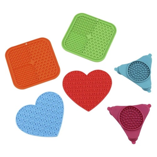 フードボウル 早食い防止 ループ ブルー