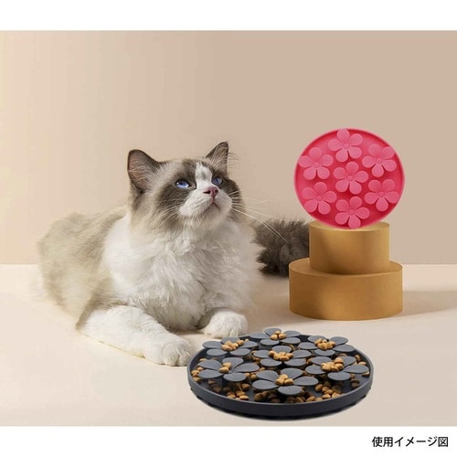 フードボウル 早食い防止 ループ チャコール