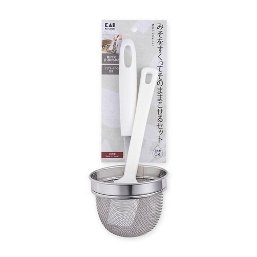 味噌こし シリコンヘラ付き みそこしセット 日本製