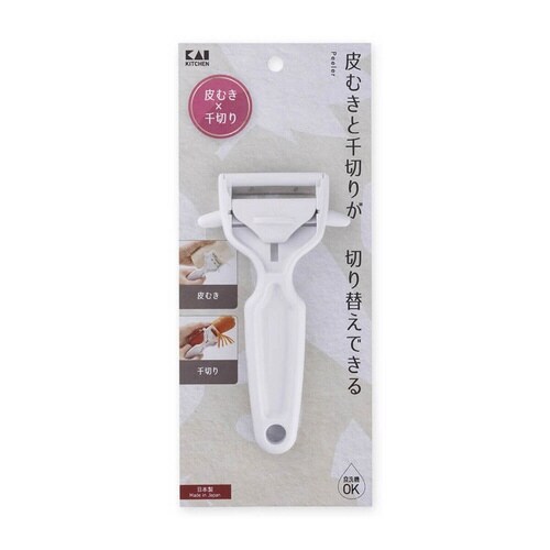 ピーラー 皮むき&千切り 食洗機対応 日本製 貝印