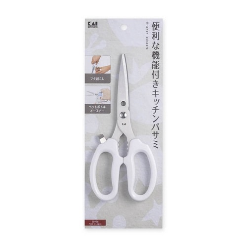 キッチンバサミ フタ起こし付き
