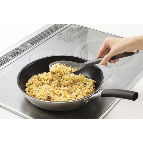 調理スプーン エンボス加工付き 炒めるスプーンヘラ