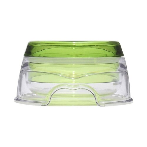 フードボウル ループ 2in1 クリアグリーン