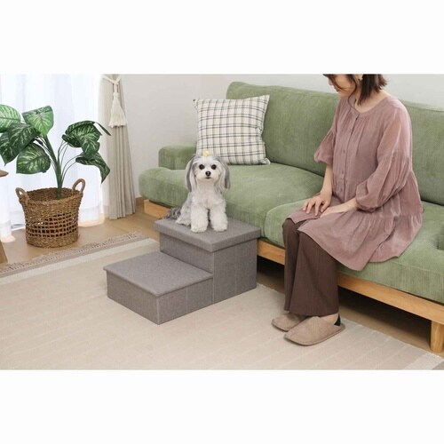 ドッグステップ ライトグレー