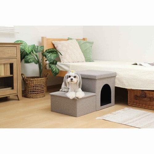 ドッグステップ ライトグレー