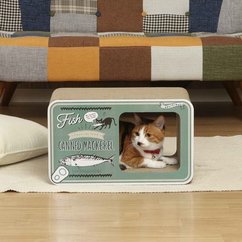 爪とぎ 猫の爪とぎ 缶詰 猫 ダンボール 長持ち