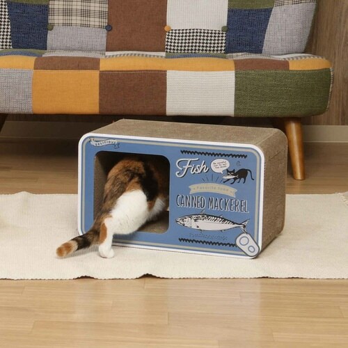 爪とぎ 猫の爪とぎ 缶詰 猫 ダンボール 長持ち