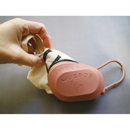 ミニポーチ Muspos Portable ピンク
