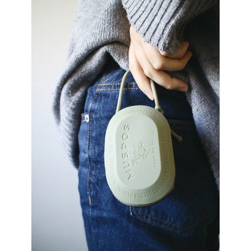 ミニポーチ Muspos Portable カーキ