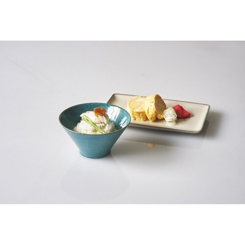 ボウル 13cm 深型 ナチュラルカラー グリーン