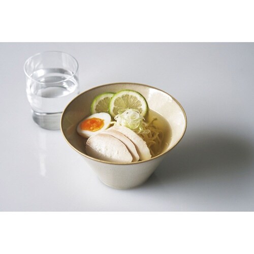 ボウル 17cm 深型 ナチュラルカラー グレー