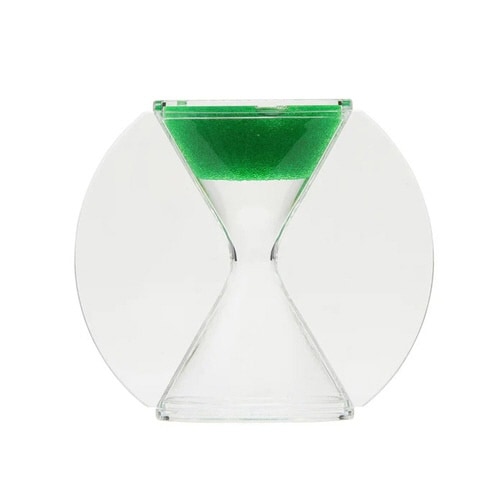 逆砂時計 観賞用 アプリクス ゴーアップ グリーン