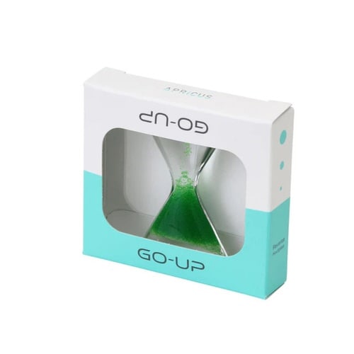 逆砂時計 観賞用 アプリクス ゴーアップ グリーン