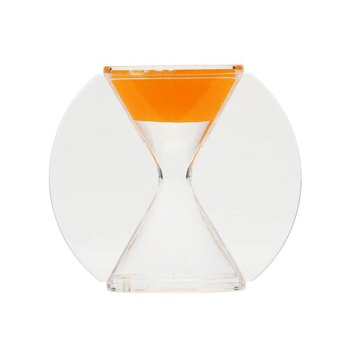 逆砂時計 観賞用 アプリクス ゴーアップ オレンジ