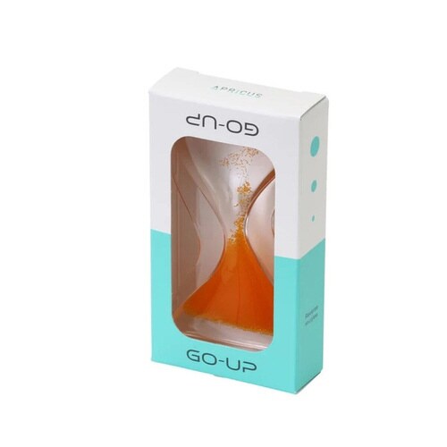 逆砂時計 観賞用 アプリクス ゴーアップ オレンジ