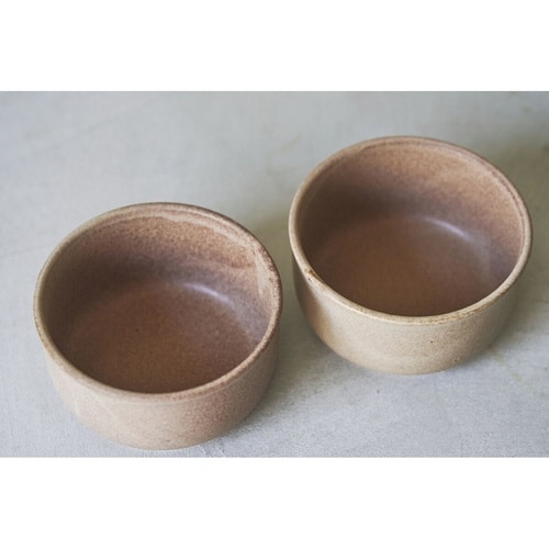 おひつ フタ付き 一膳用 12cm 陶器 ブラウン